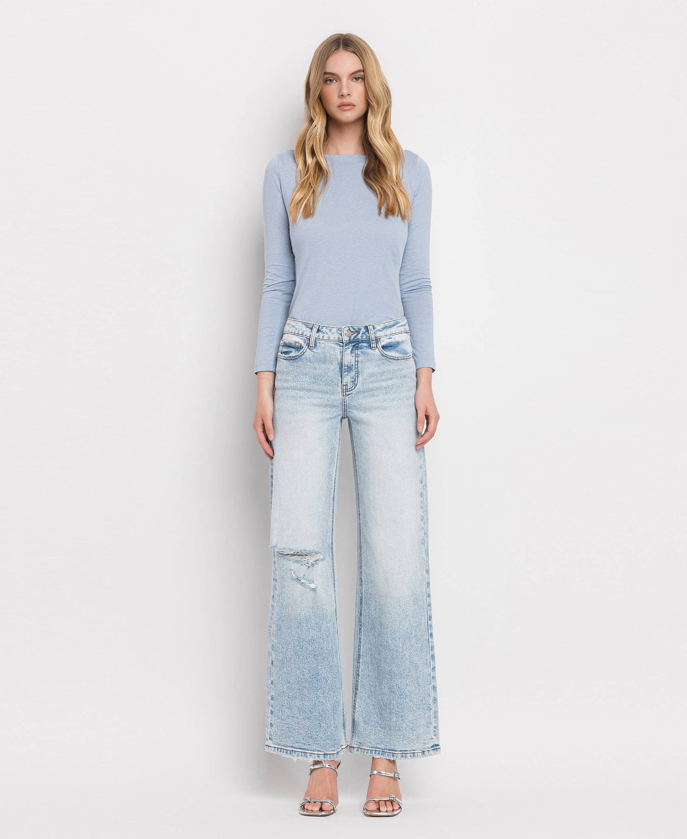 Rediscover Tummy Control Wide Leg Jeans