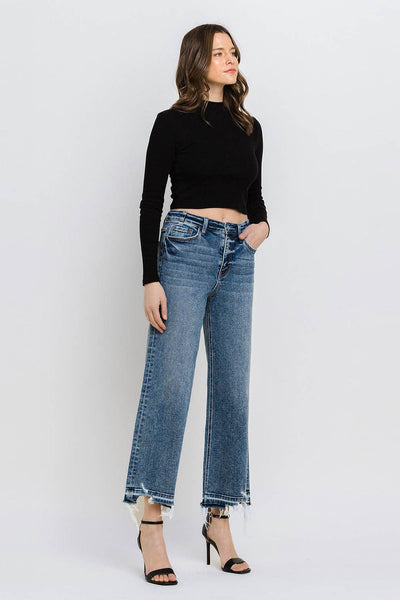 Resilient High Rise Crop Jeans