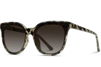 Lucy Sunglasses in Beige Tortoise Frames/Brown Gradient Lens
