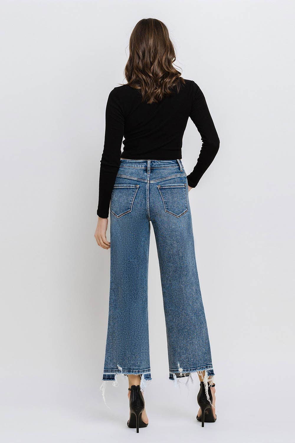 Resilient High Rise Crop Jeans