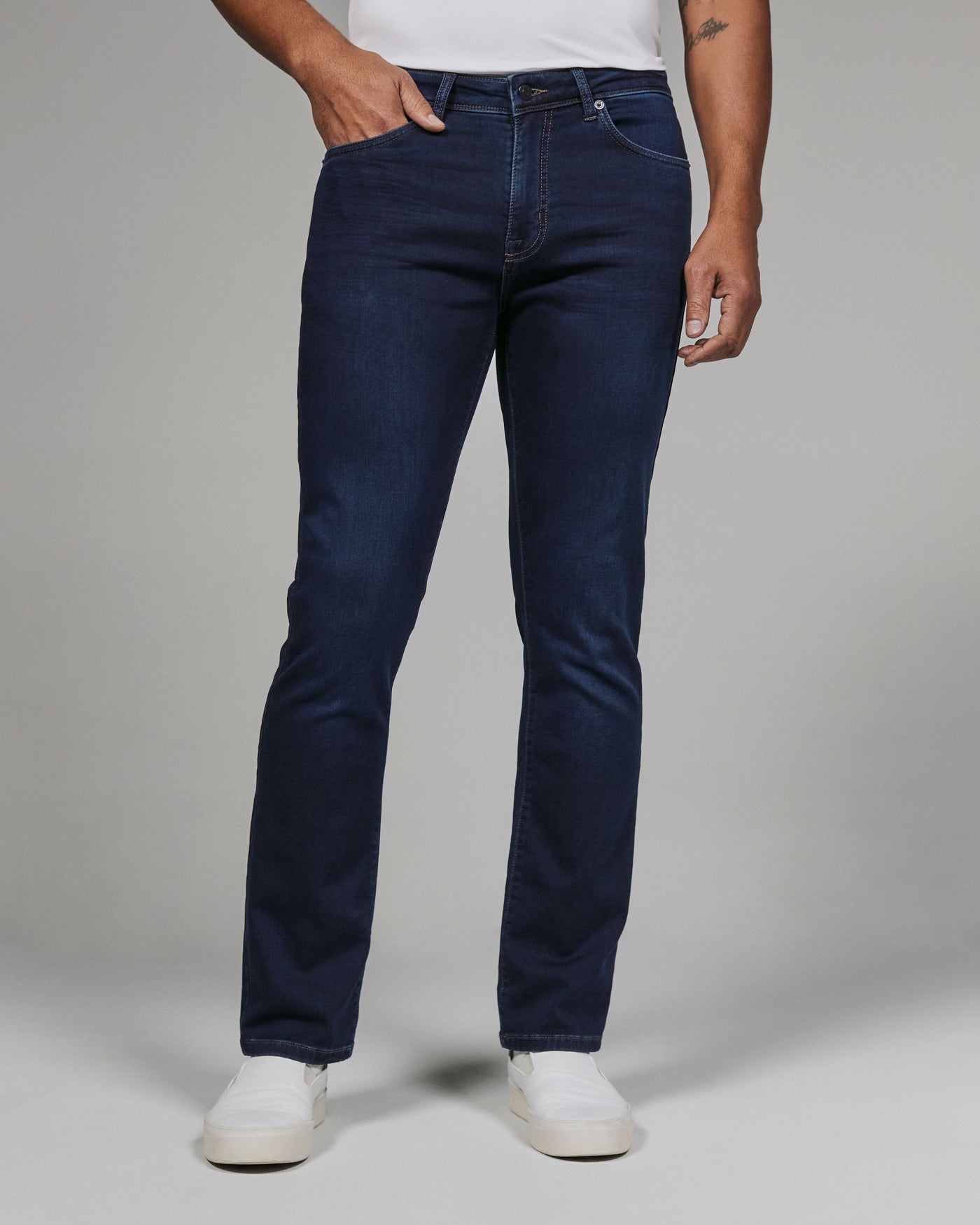 Generation Athletic Fit Denim in Ocean