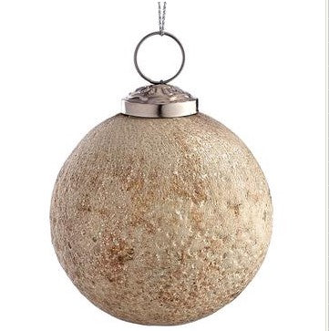 3" Glass Ball Ornament CR/AT
