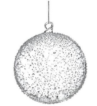 4.75" Glass Ball Ornament