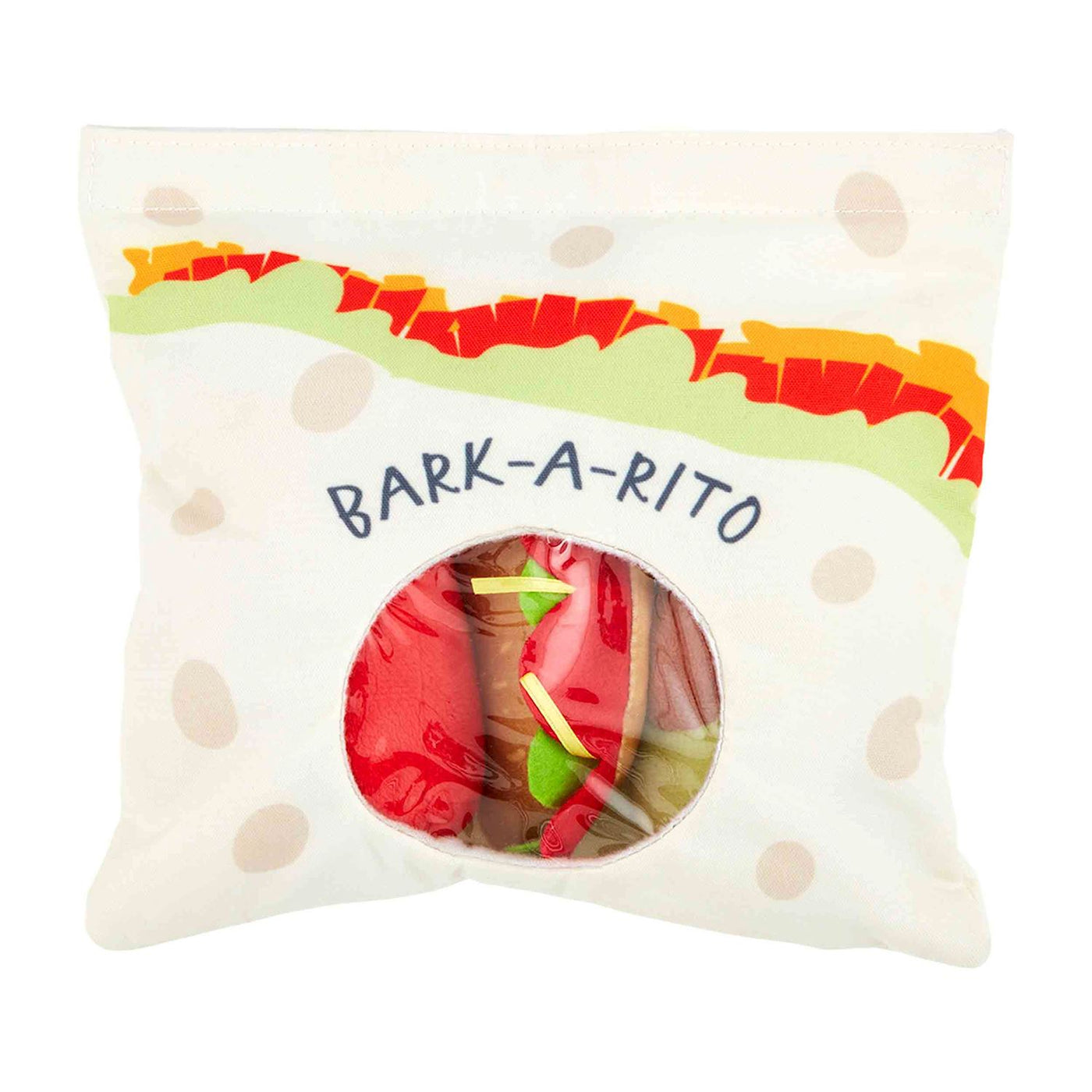 Bark-A-Rito Crinkle Bag Dog Toy Set