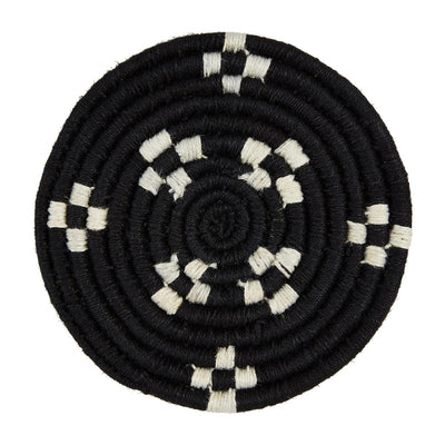 Black Dot Coiled Trivet