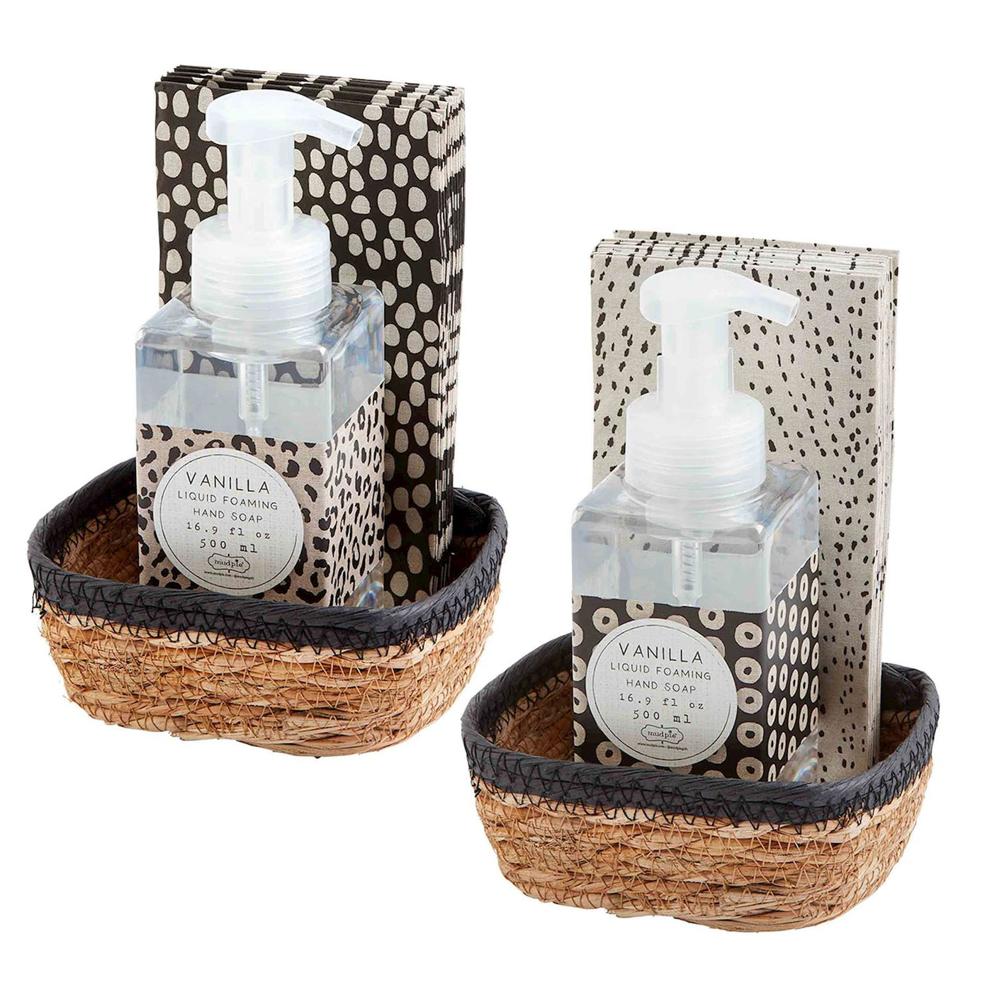 Circle Dot Soap & Guest Towel Set