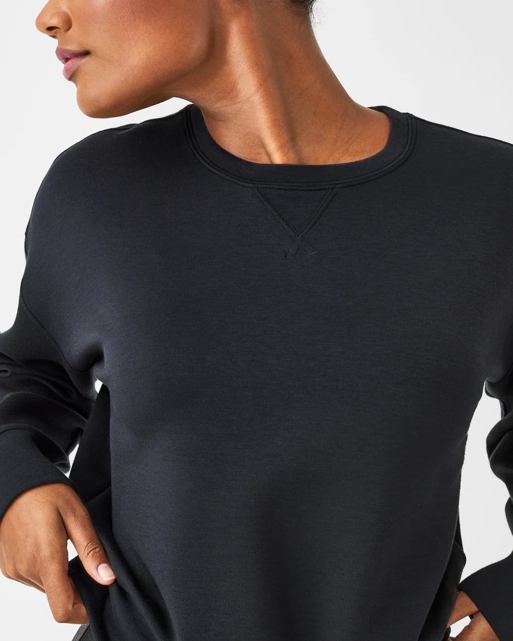 Spanx AirEssentials Crewneck - Black