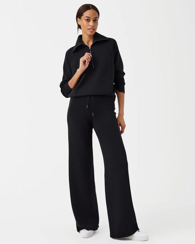 Spanx AirEssentials Wide Leg Pant - Very Black