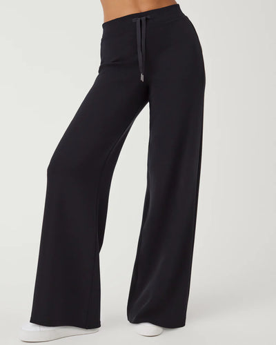 Spanx AirEssentials Wide Leg Pant - Very Black