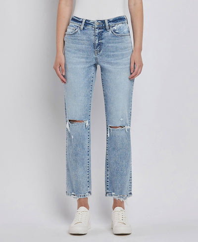 Vivid Hight Rise Distressed Jeans