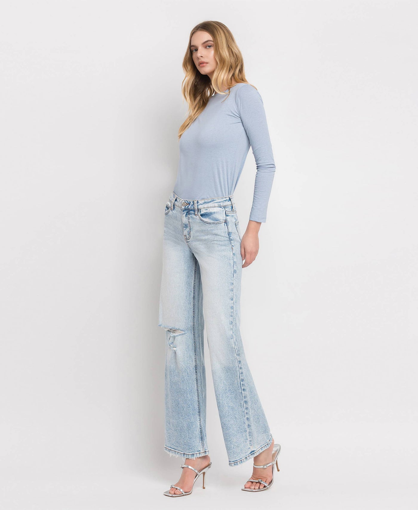 Rediscover Tummy Control Wide Leg Jeans