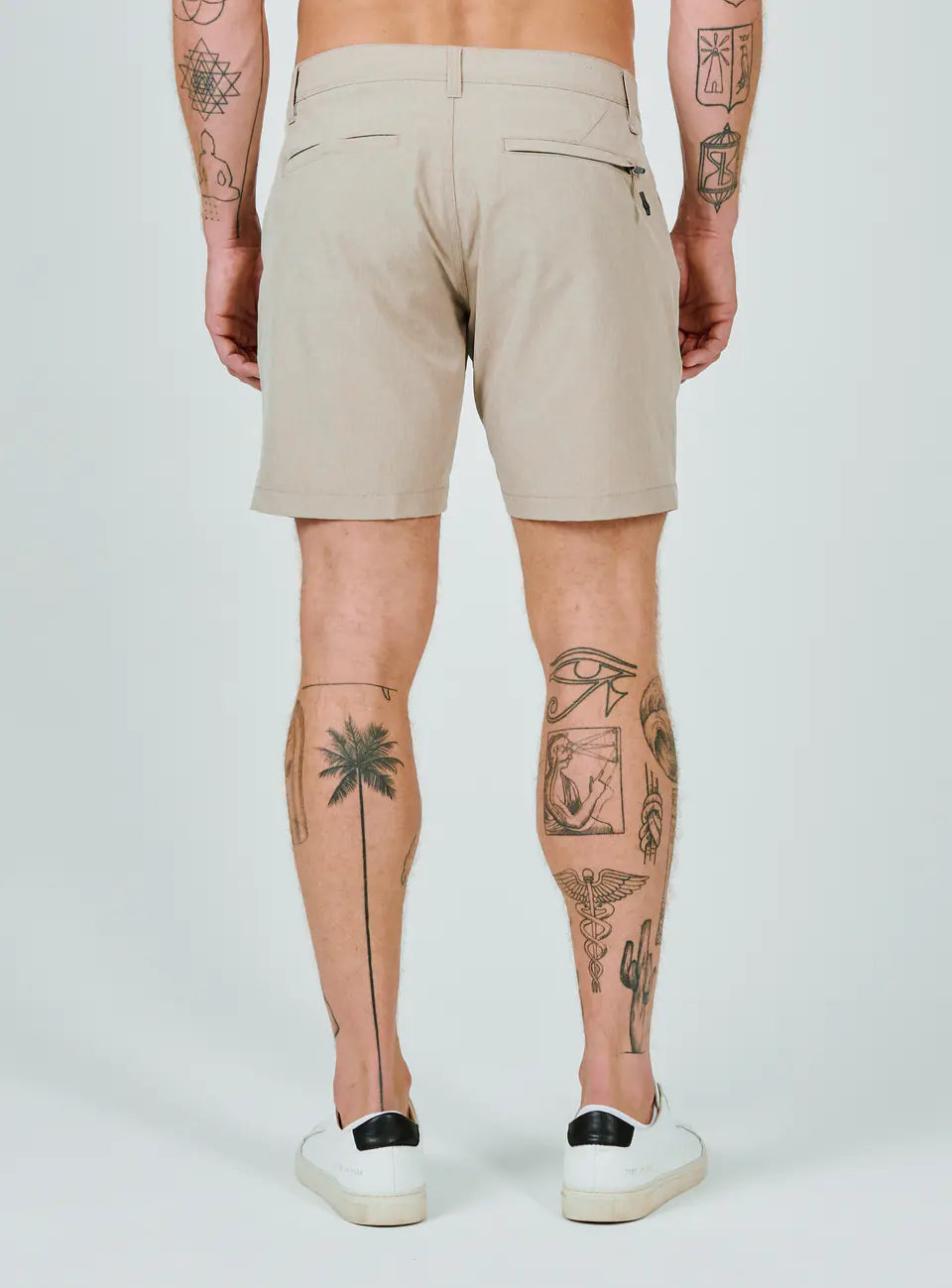 Aeroplane 7" Short in Khaki