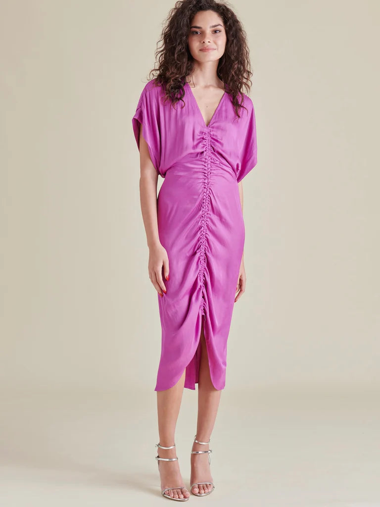 Aimee Dress in Radiant Orchid