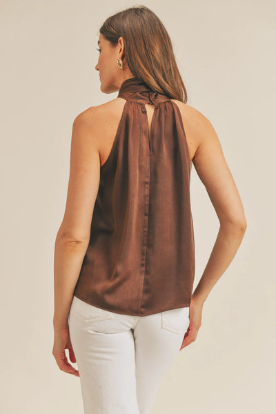 Alani Top in Brown