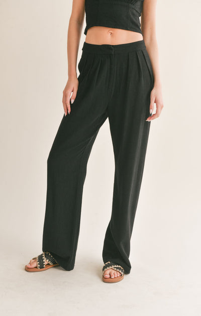 At Ease Linen Trousers