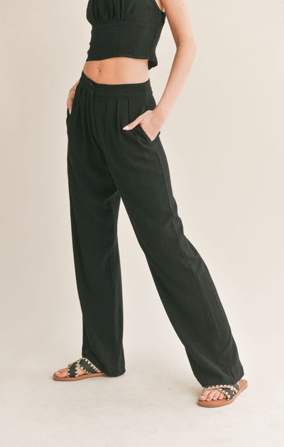 At Ease Linen Trousers
