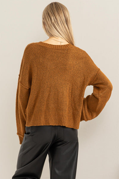 Autumn Ride Sweater in Brown