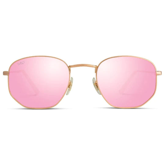 Bexley Retro Sunglasses in Pink