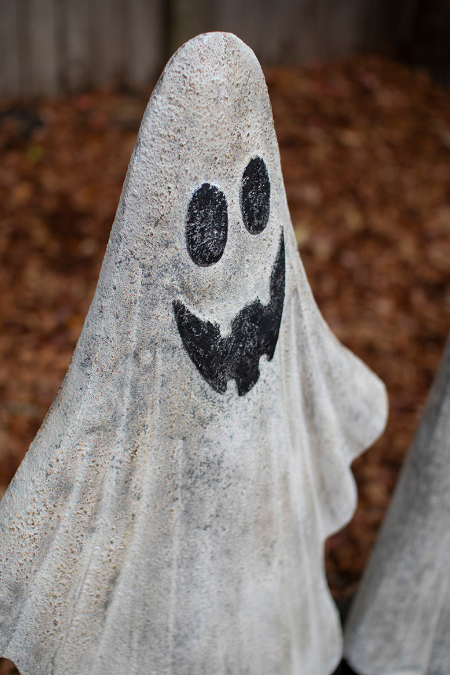 Painted Metal Ghosts