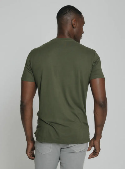 Core Crew Neck Tee in Olive