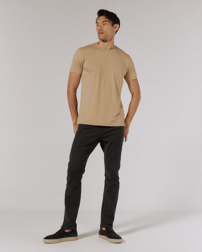 Core Crew Neck Tee in Camel