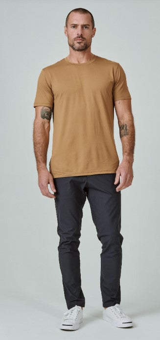 Core Crew Neck Tee in Sandcastle