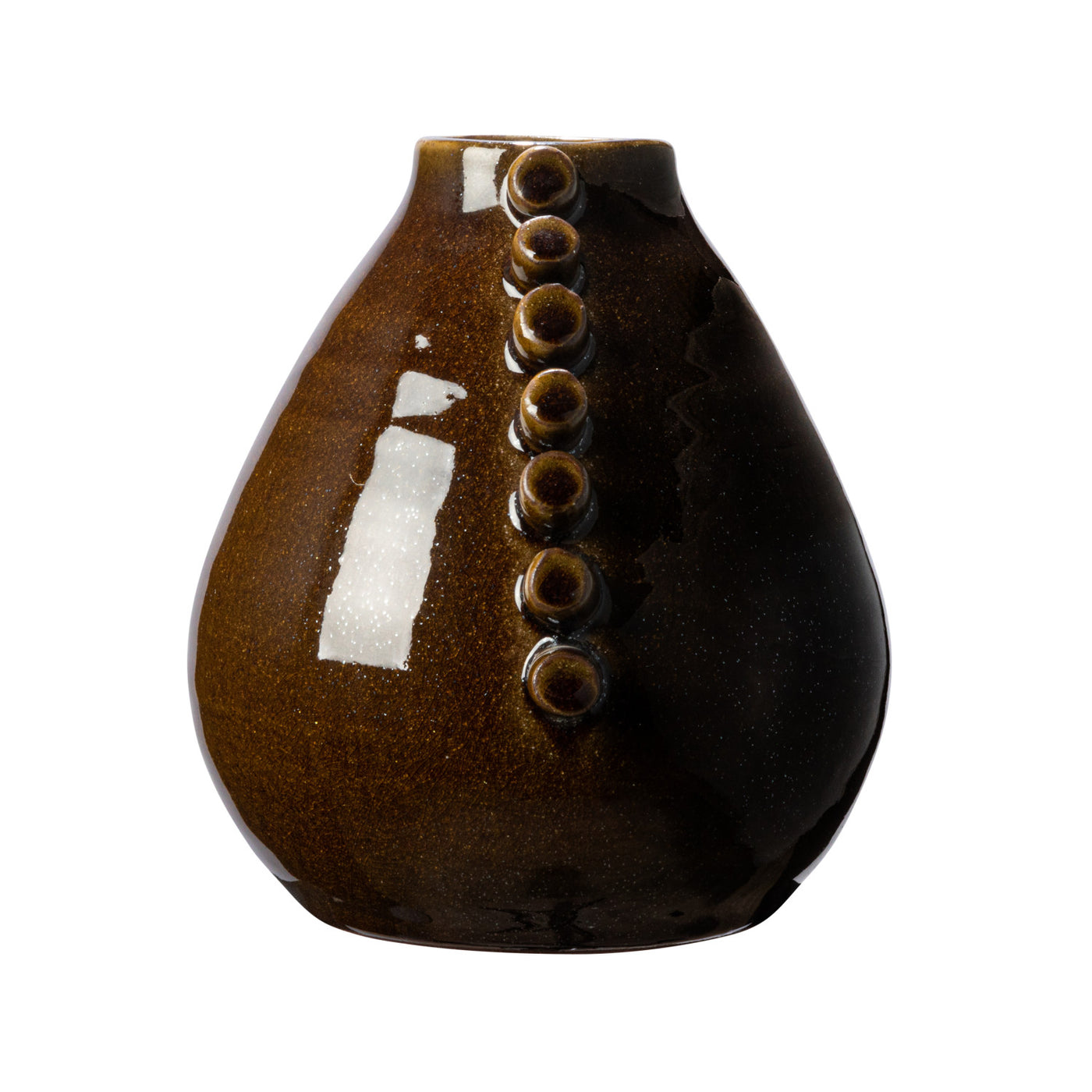 Terra-Cotta Vase w/ Hobnails