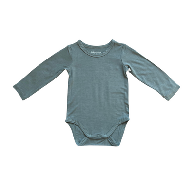 Baby Long Sleeve Bodysuit - Storm