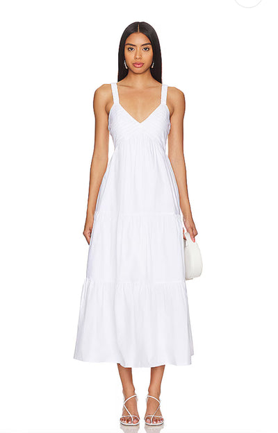 Eliora Dress in White