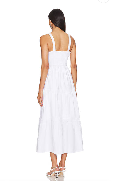 Eliora Dress in White