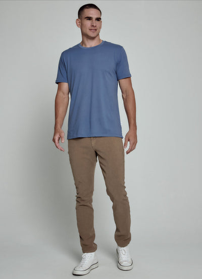 Core Crew Neck Tee in Blue Indigo