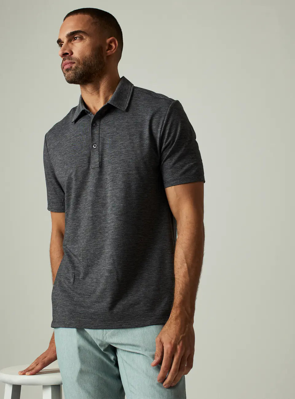 Gautier Polo in Charcoal