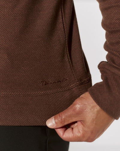 Generation Twill Hoodie in Mocha