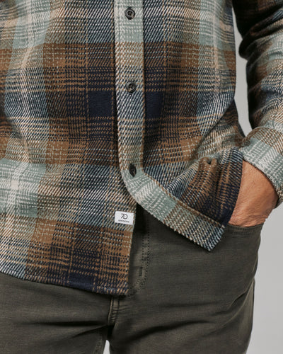 Generation Plaid Shirt in Toffee