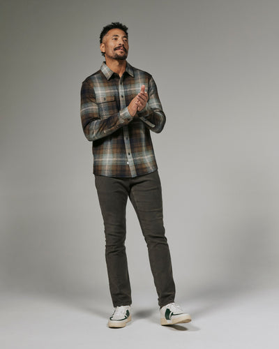 Generation Plaid Shirt in Toffee