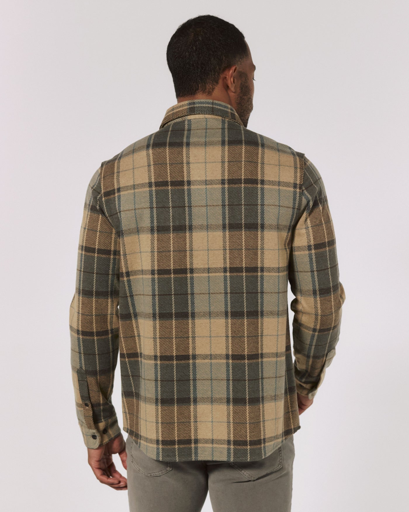 Generation Plaid Shirt in Tan