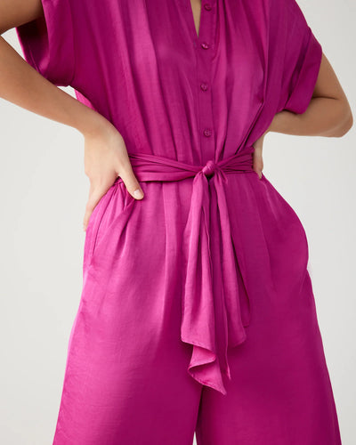 Tori Jumpsuit in Bright Rose