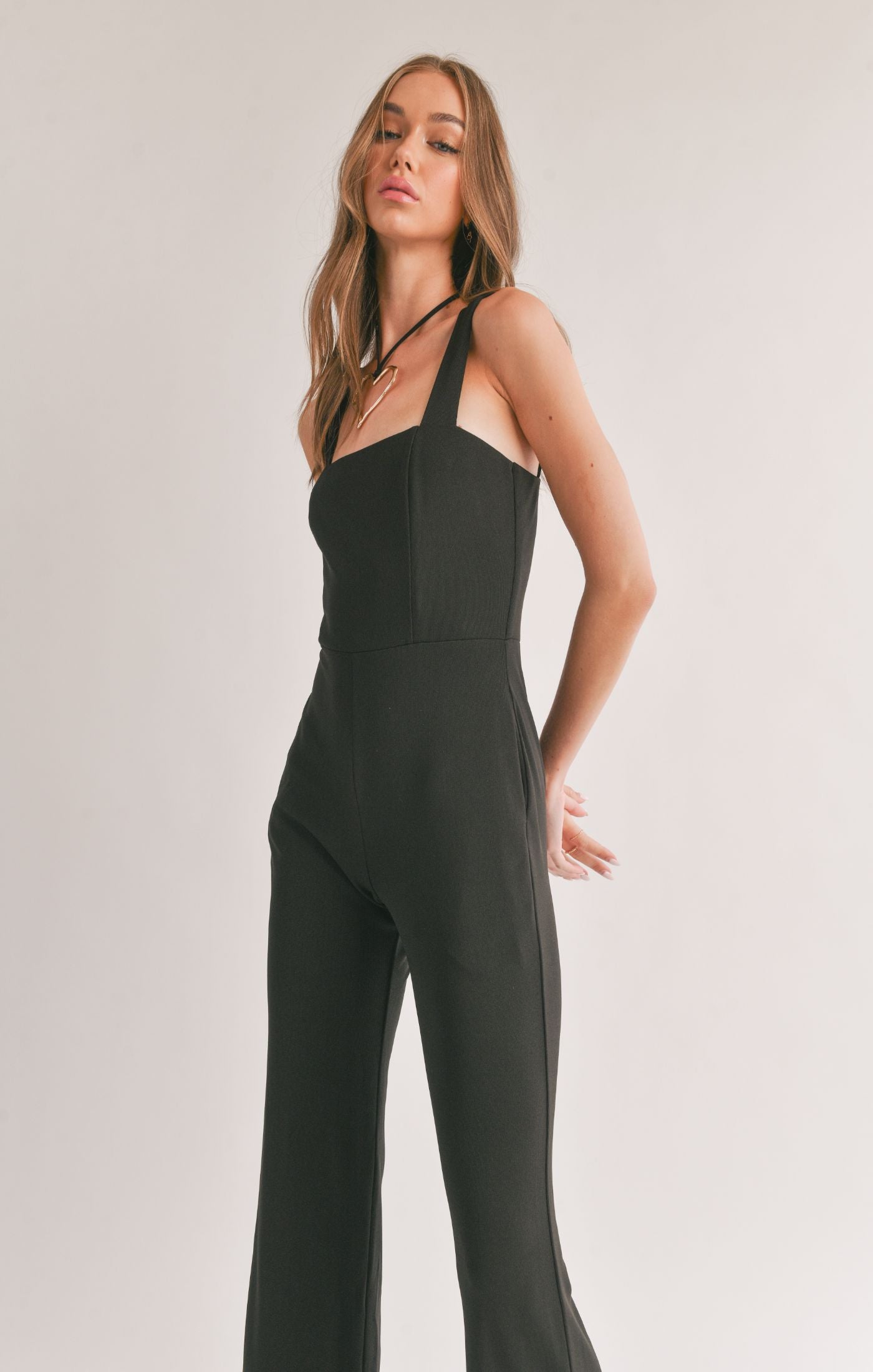 Icon Square Neck Jumpsuit