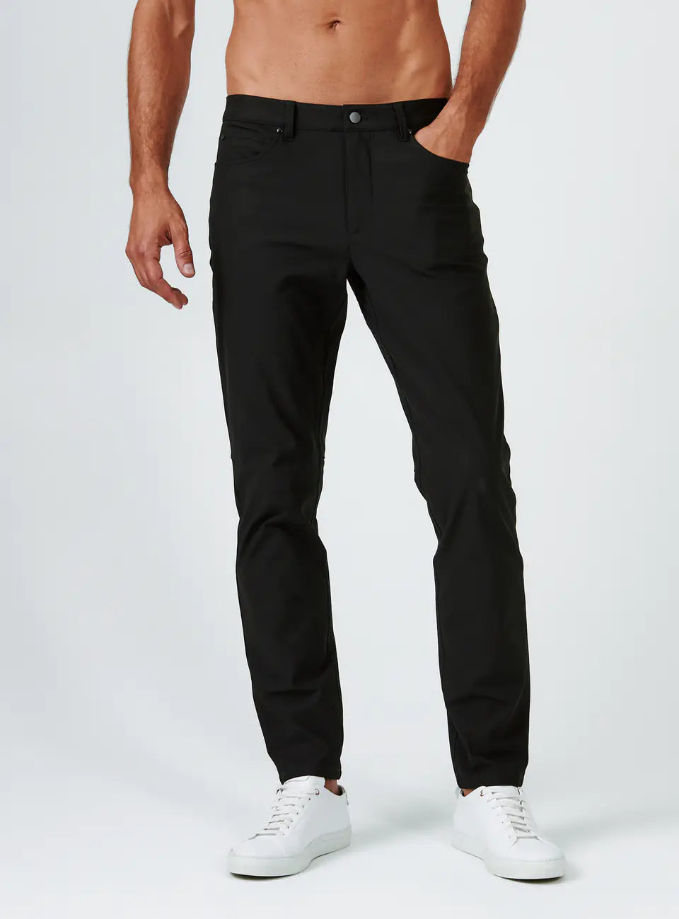 Infinity 7-Pocket Pant in Black