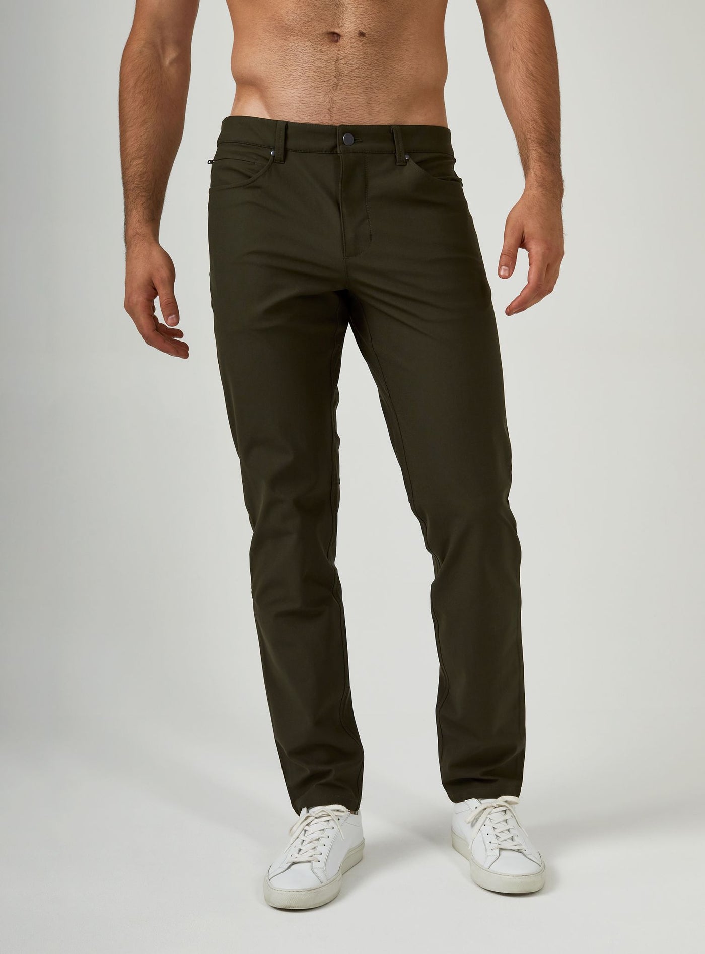 Infinity 7-Pocket Pant in Olive