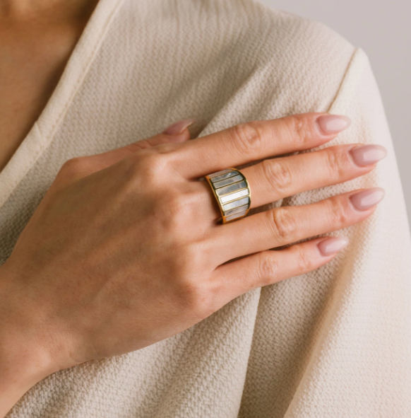 Jericho Ring in Gold