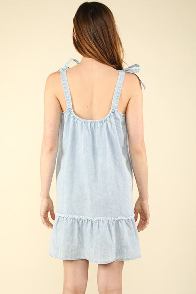 Jessica Denim Babydoll Dress