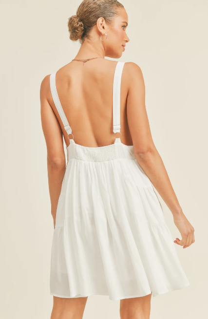 Kamala Dress in White