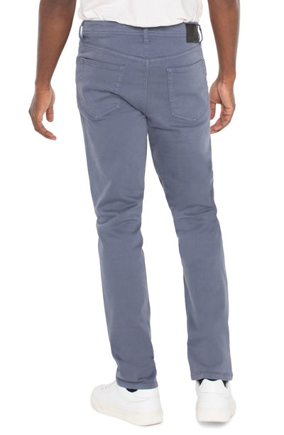 Kingston Modern Straight Jeans in Slate Blue