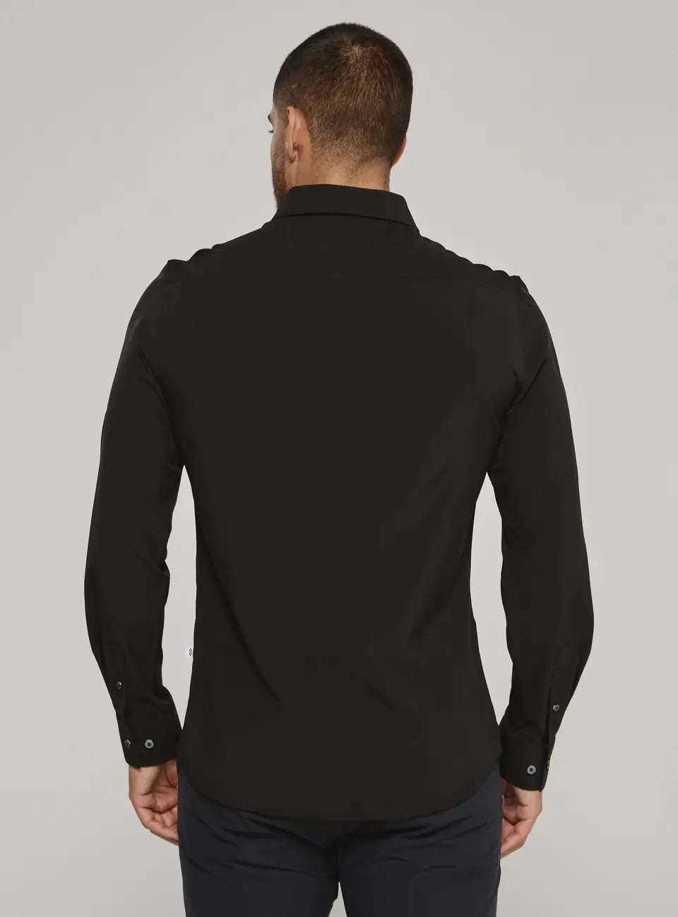 Liberty Long Sleeve Shirt in Black