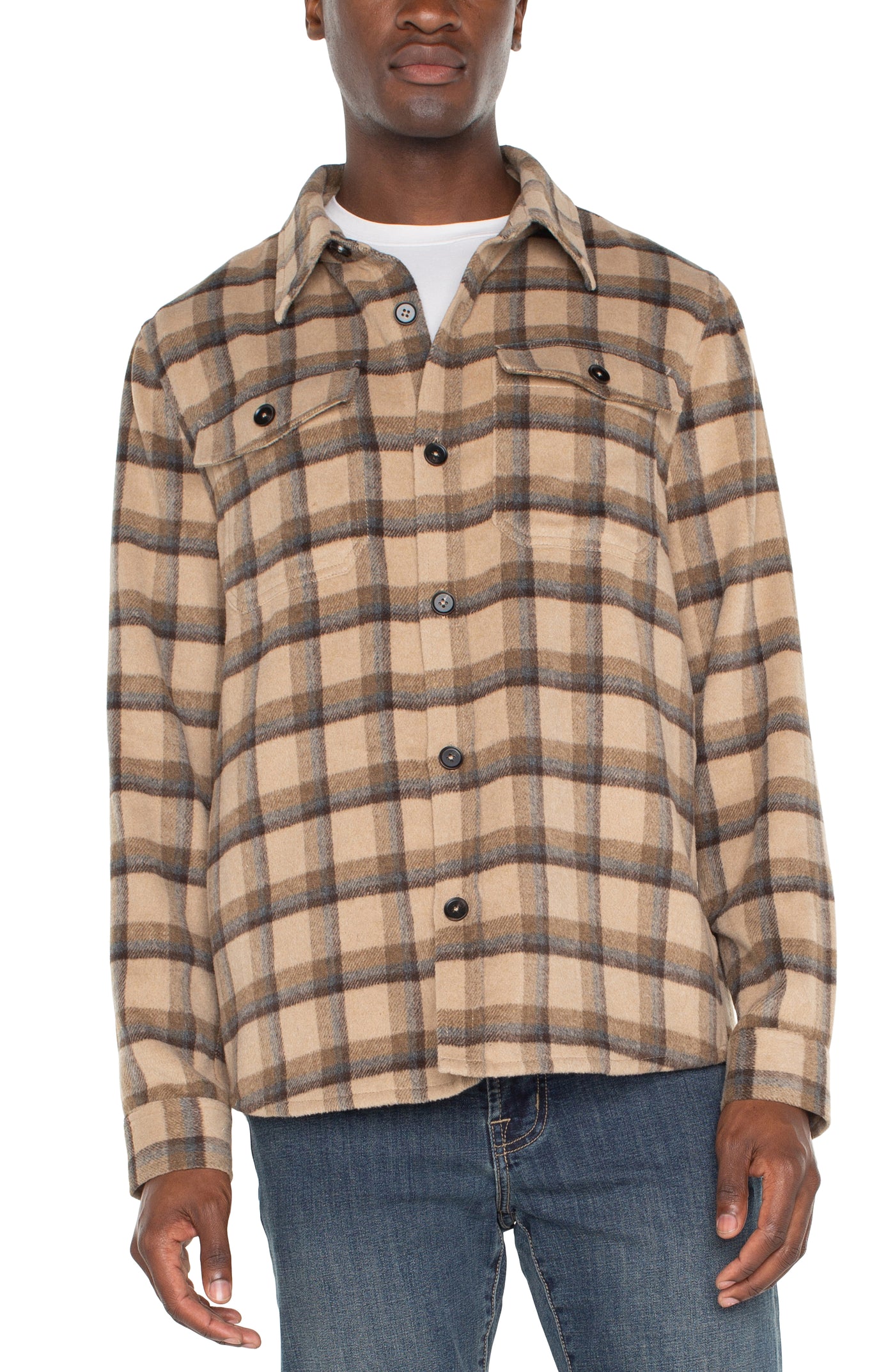 Denny Plaid Shacket