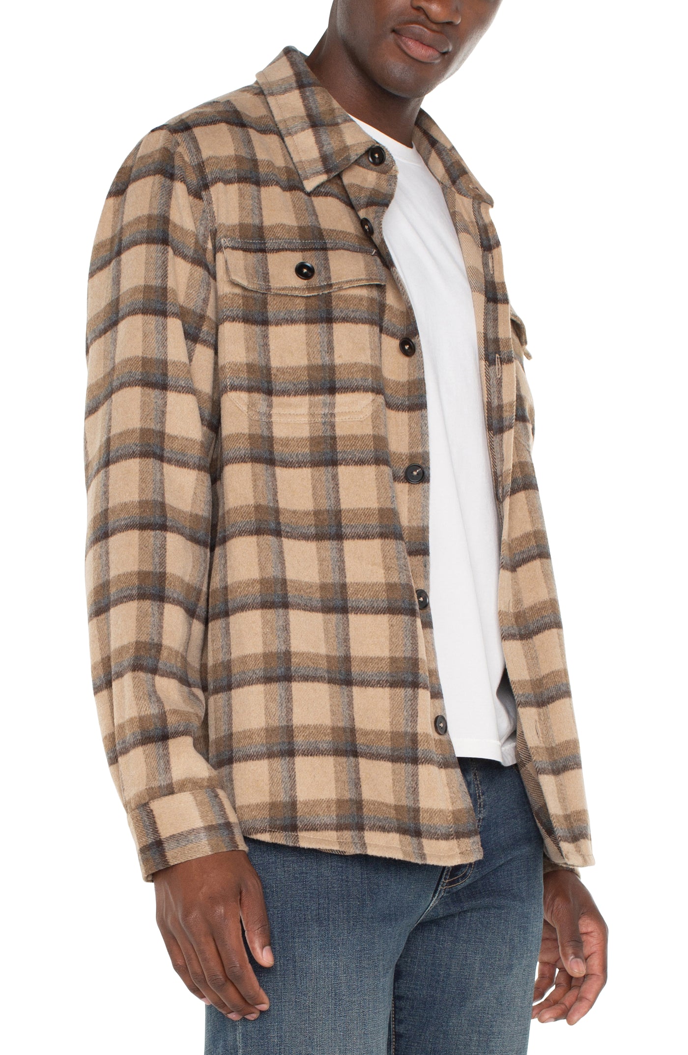 Denny Plaid Shacket