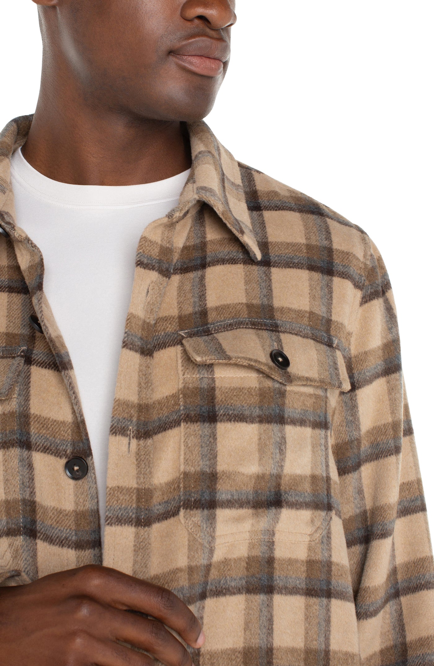 Denny Plaid Shacket