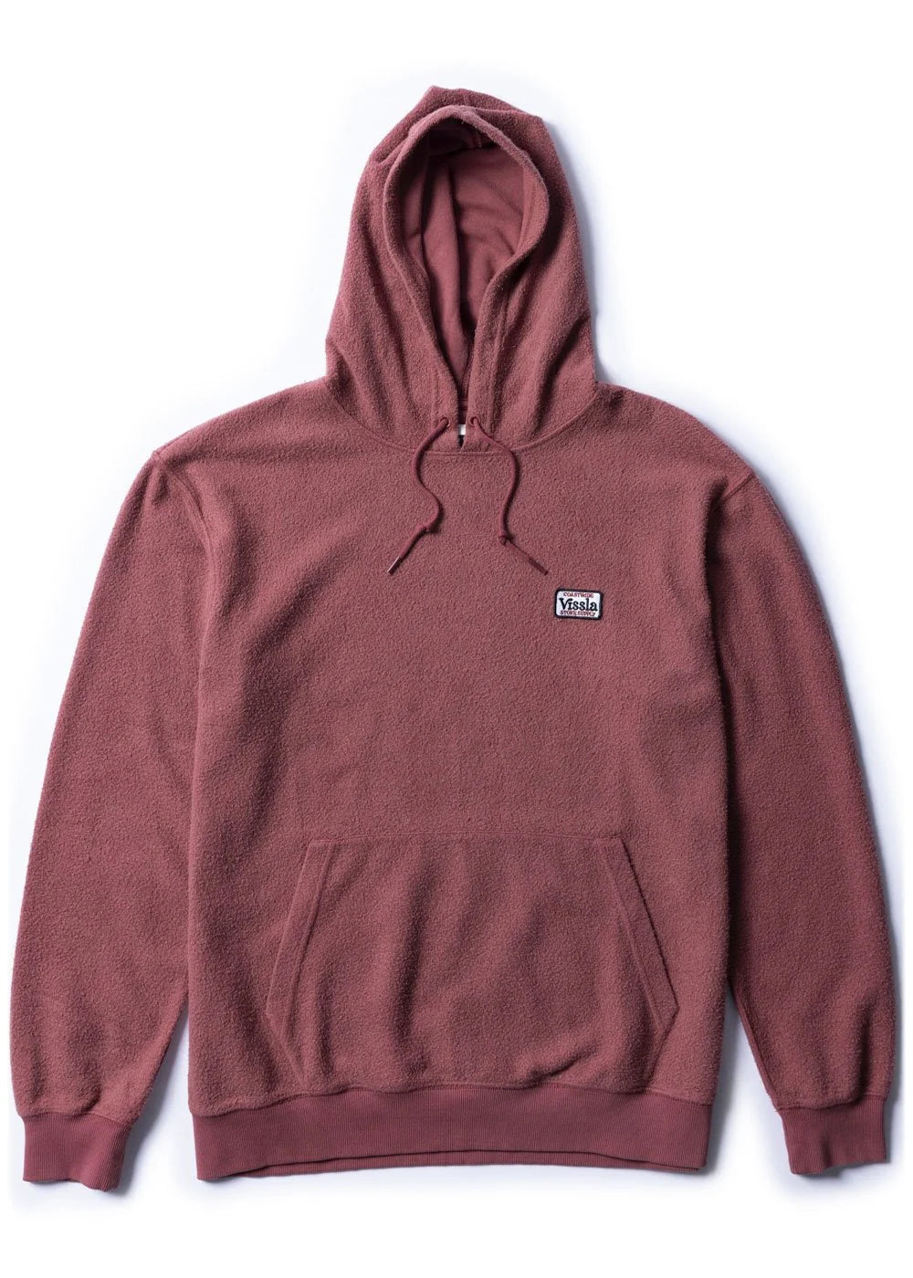 Solid Sets Eco Po Hoodie in Salsa Red