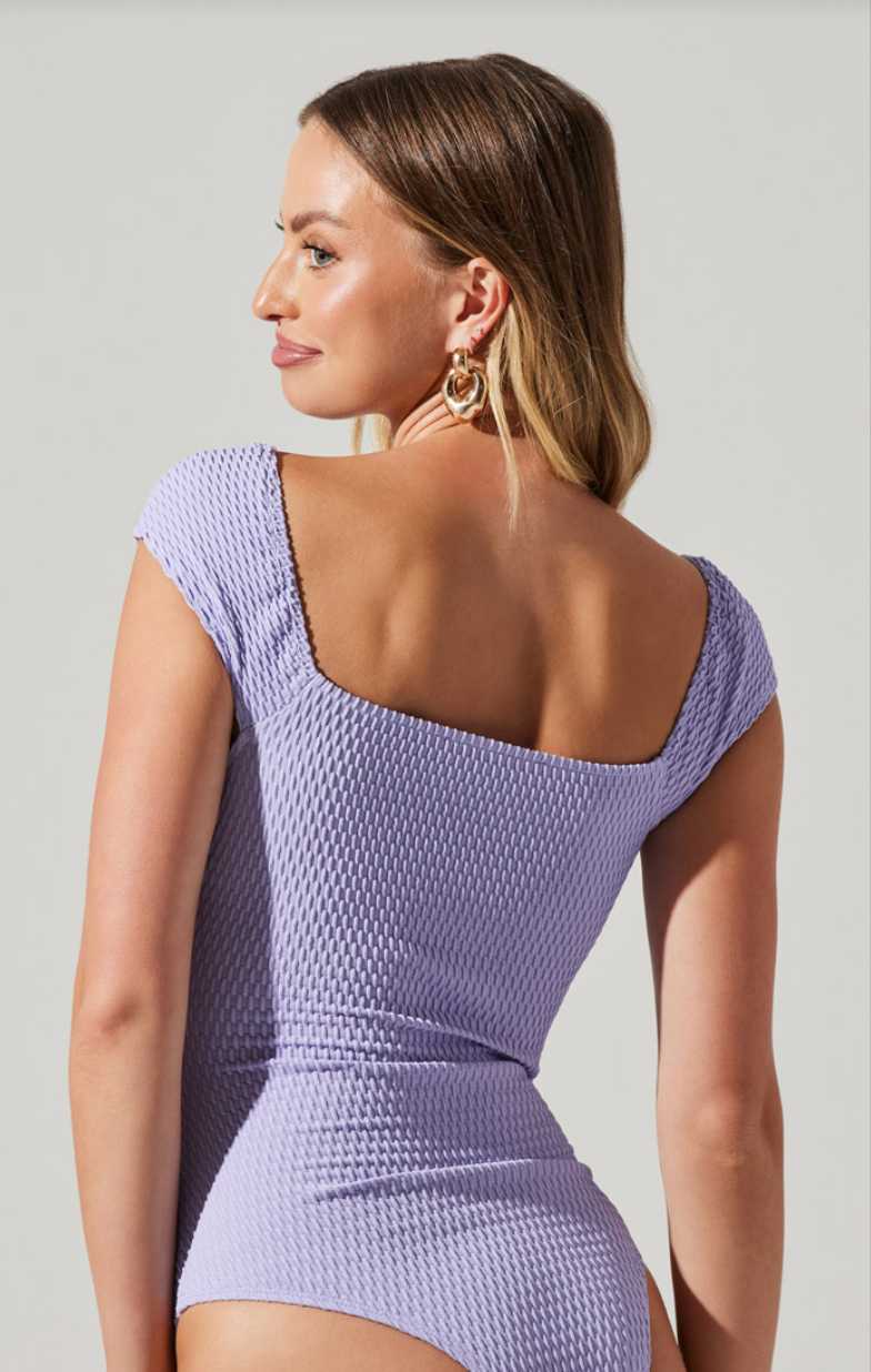 Ninette Bodysuit in Lavender